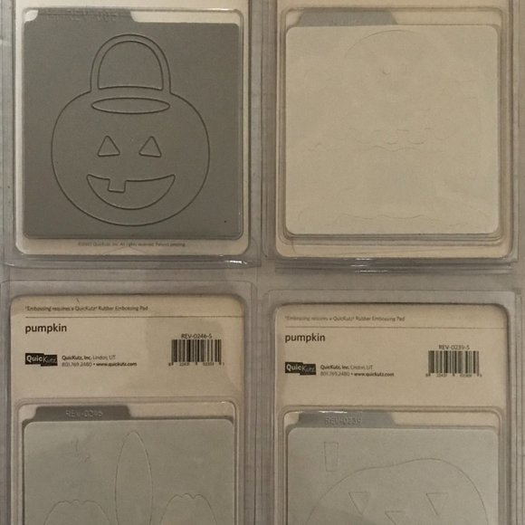 Quickutz We R Memory Keepers 4x4 inches Halloween dies bundle - Picture 2 of 9